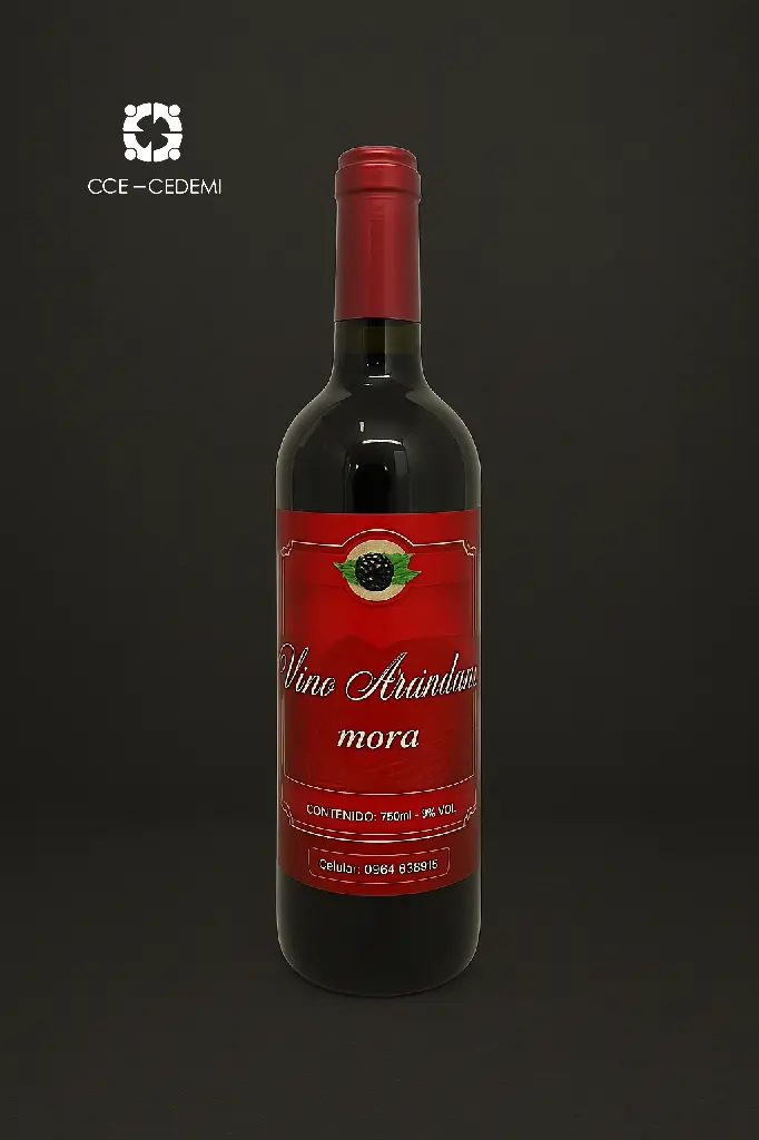 Vino Arándano Mora