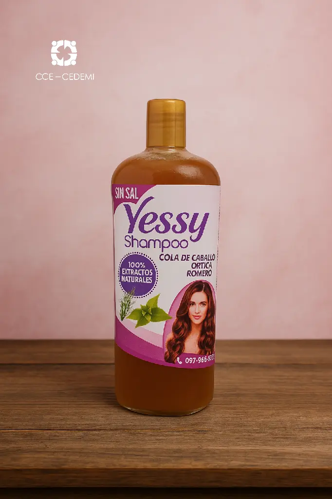 Shampoo Yessy Cola de caballo ortiga y romero